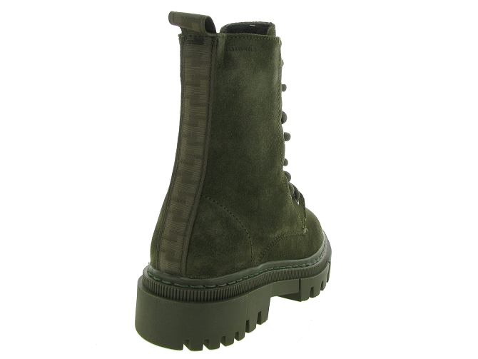 bottines et boots - Motardes - femme - Cuir - Kaki - Tamaris6727702_5