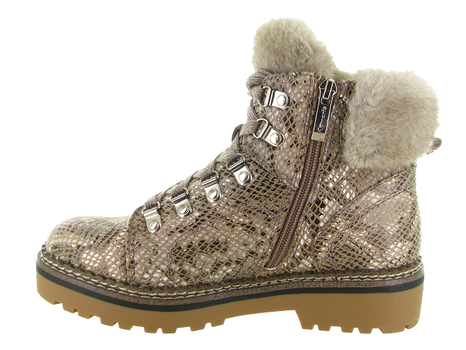 apres ski bottes fourrees - Bottine chaude - femme - Synthétique - Python - Tamaris6728404_4