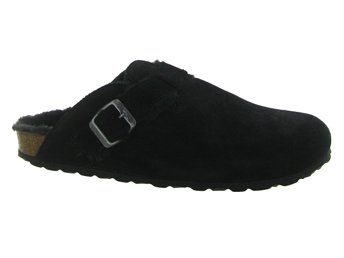 chaussons et pantoufles - Mules Sabots - homme - Synthétique - Noir - La maison de l espadrille