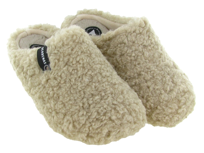 chaussons et pantoufles - Mules Sabots - femme - Synthétique - Beige - Verbenas6736201_6