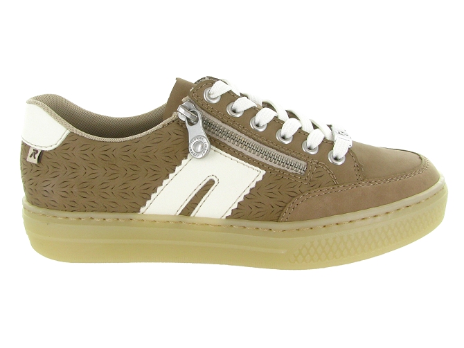 baskets et sneakers - Confort - femme - Cuir - Camel - Rieker6745402_2