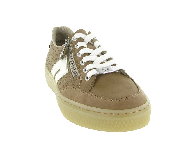 baskets et sneakers - Confort - femme - Cuir - Camel - Rieker6745402_3