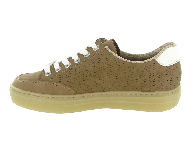 baskets et sneakers - Confort - femme - Cuir - Camel - Rieker6745402_4