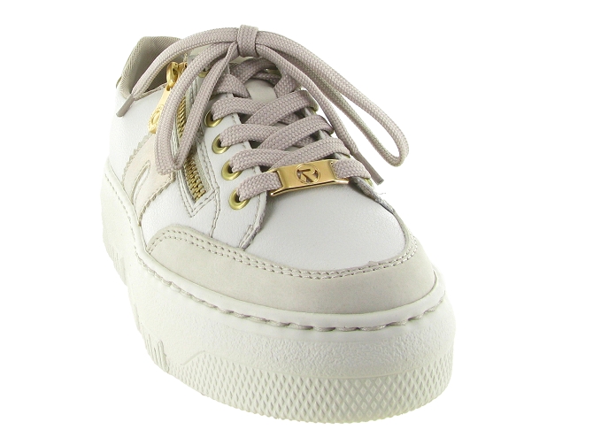 baskets et sneakers - Confort - femme - Cuir - Blanc - Rieker6745602_3