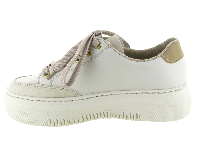 baskets et sneakers - Confort - femme - Cuir - Blanc - Rieker6745602_4