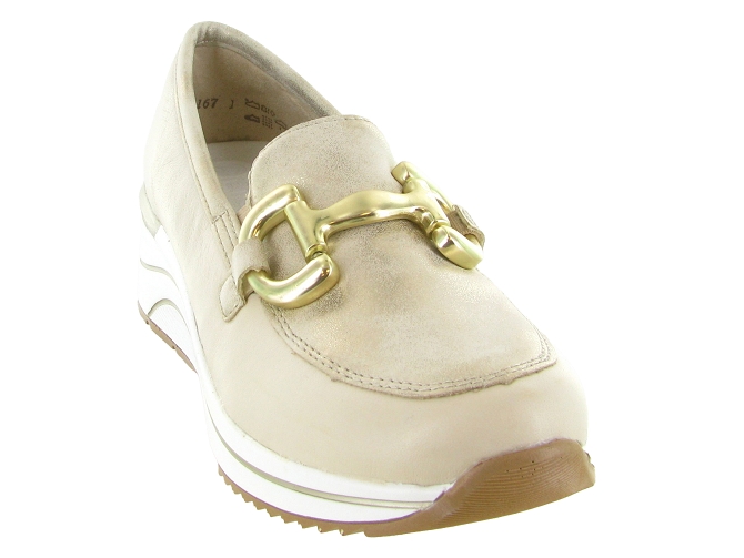 mocassins - Compensé - femme - Nubuck - Beige - Remonte6745902_3