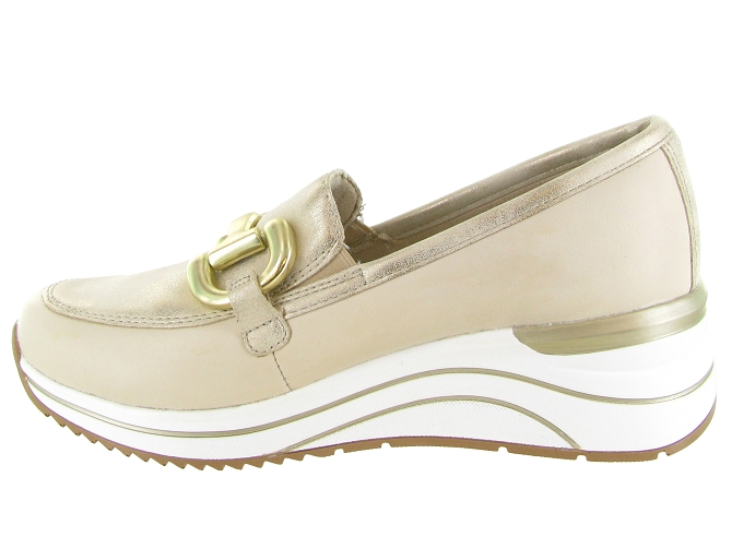 mocassins - Compensé - femme - Nubuck - Beige - Remonte6745902_4