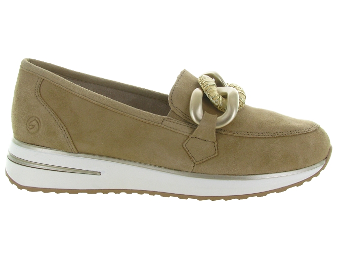 mocassins - Compensé - femme - Cuir - Beige - Remonte6746001_2