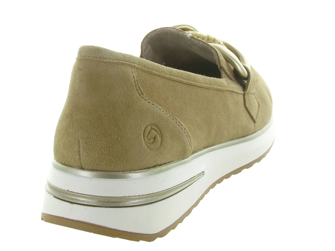 mocassins - Compensé - femme - Cuir - Beige - Remonte6746001_5