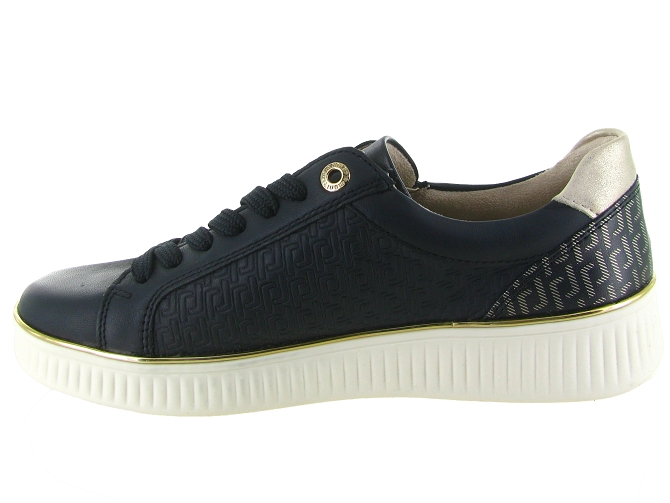 baskets et sneakers - Confort - femme - Cuir - Bleu Marine - Remonte6746402_4