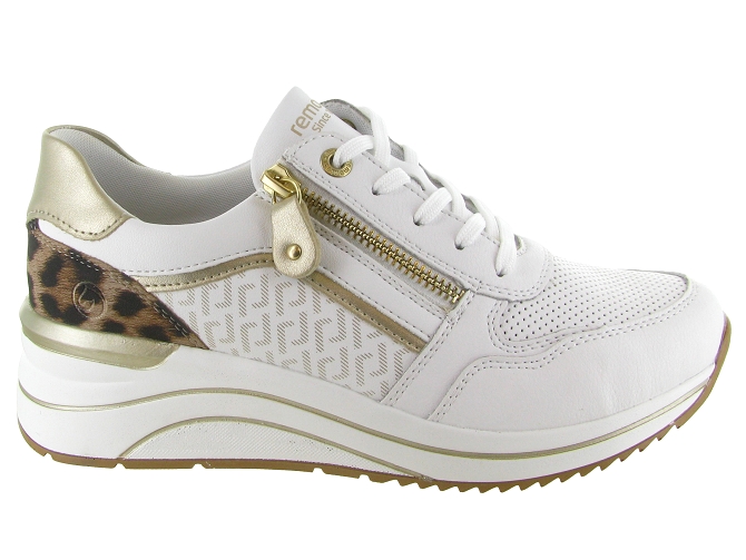 baskets et sneakers - Confort - femme - Cuir - Beige - Remonte6747002_2