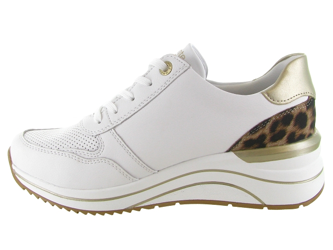 baskets et sneakers - Confort - femme - Cuir - Beige - Remonte6747002_4
