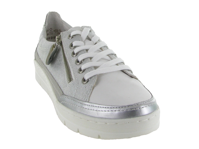 baskets et sneakers - Confort - femme - Cuir - Argent - Remonte6747301_3