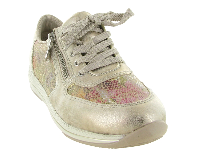 baskets et sneakers - Confort - femme - Synthétique - Beige - Rieker6747603_3