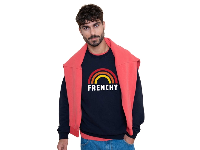 sweat - ML - vetement homme -  - Bleu - French disorder6750401_2