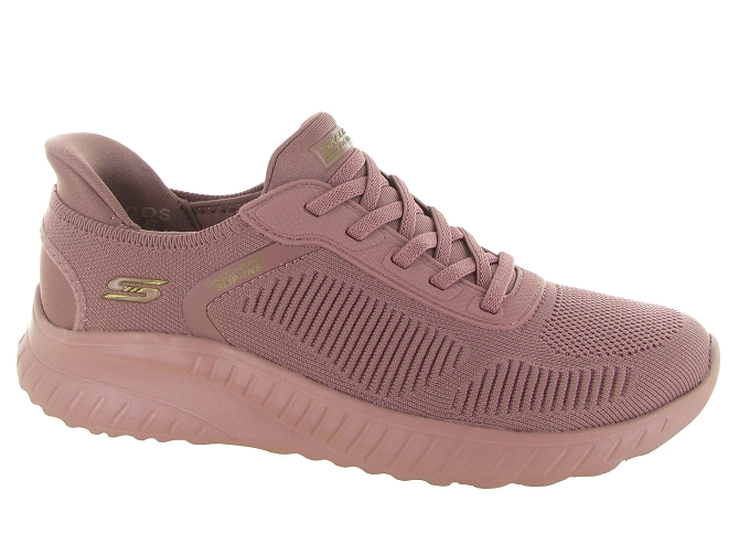 baskets et sneakers - Confort - femme - Textile - Rose - Skechers footwear