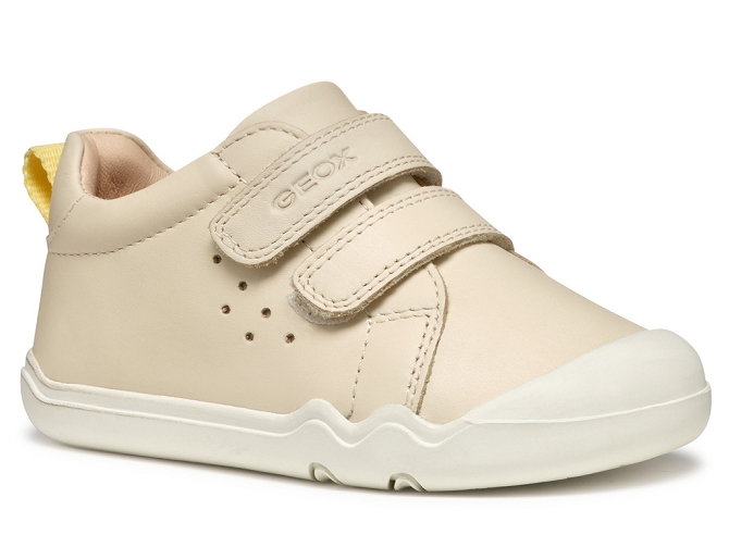 chaussures bebe du 18 au 27 - Semelle souple - bebe fille - Cuir - Beige - Geox