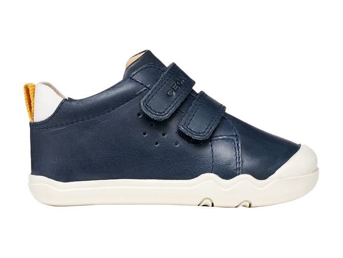 chaussures bebe du 18 au 27 - Semelle souple - bebe garcon - Cuir - Bleu Marine - Geox6755302_2
