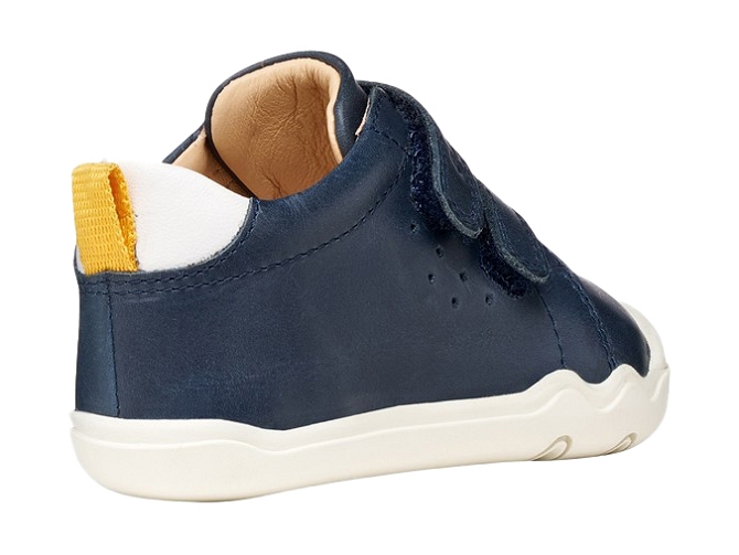 chaussures bebe du 18 au 27 - Semelle souple - bebe garcon - Cuir - Bleu Marine - Geox6755302_4