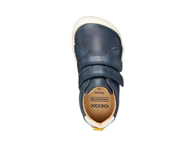 chaussures bebe du 18 au 27 - Semelle souple - bebe garcon - Cuir - Bleu Marine - Geox6755302_5