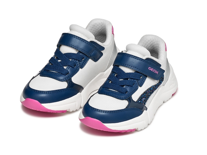 baskets et sneakers -  - junior fille - Synthétique - Blanc - Geox6757003_5