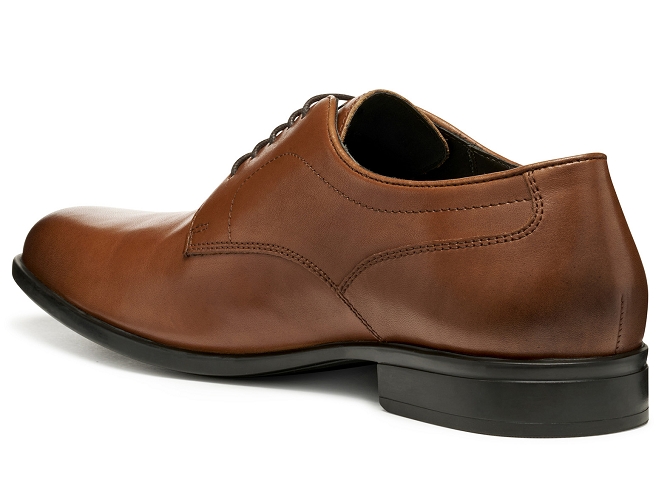 chaussures a lacets - Cérémonie - homme - Cuir - Marron - Geox6765002_3