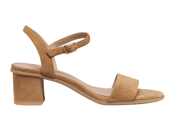 sandales et nu pieds - Confort - femme - Nubuck - Marron - Geox6765303_2