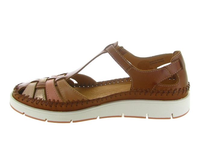 ballerines - Ballerine plate - femme - Cuir - Marron - Pikolinos6766701_4