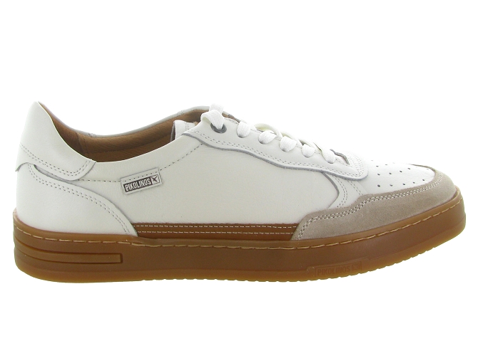 baskets et sneakers - Confort - homme - Cuir - Beige - Pikolinos6767301_2
