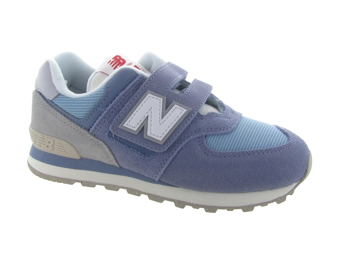 baskets et sneakers -  - junior garcon - Nubuck - Bleu - New balance