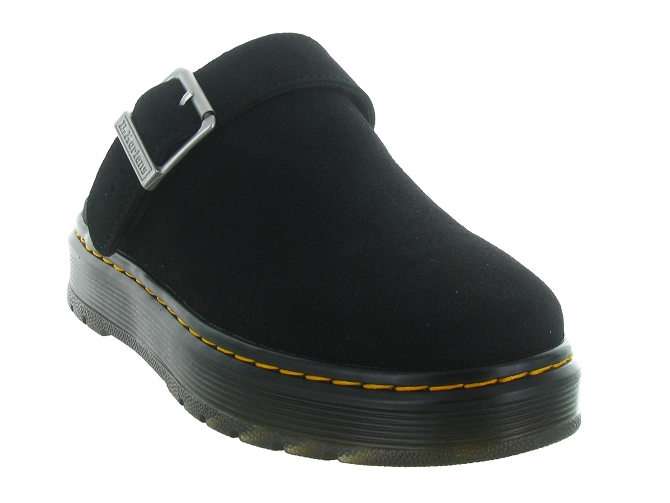sandales et nu pieds - Mule Sabot - femme - Nubuck - Noir - Doc martens6771601_3