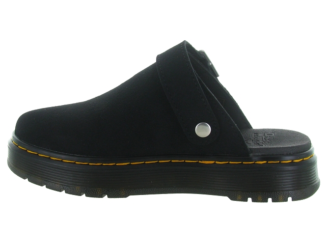 sandales et nu pieds - Mule Sabot - femme - Nubuck - Noir - Doc martens6771601_4