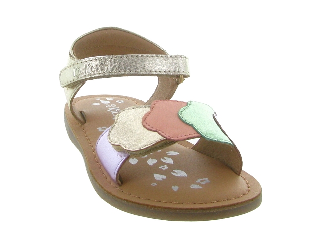 sandales et nu pieds -  - junior fille - Cuir - Gris - Kickers6775601_3