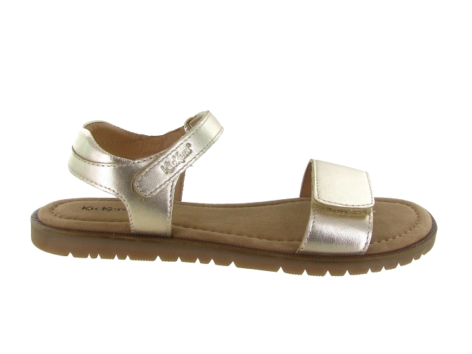 sandales et nu pieds -  - junior fille - Cuir - Gris - Kickers6775701_2