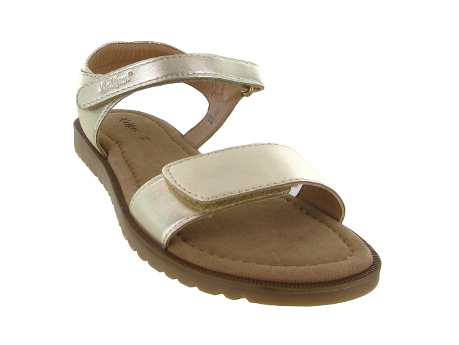 sandales et nu pieds -  - junior fille - Cuir - Gris - Kickers6775701_3