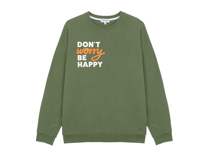 sweat - ML - vetement homme -  - Vert - French disorder