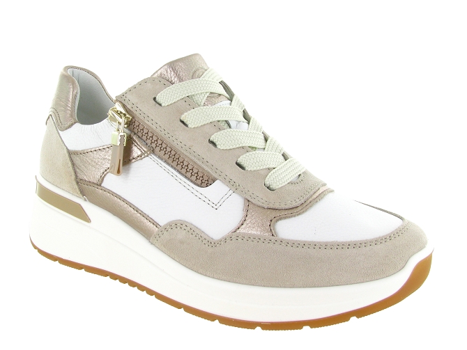 baskets et sneakers - Confort - femme - Cuir - Taupe - Ara