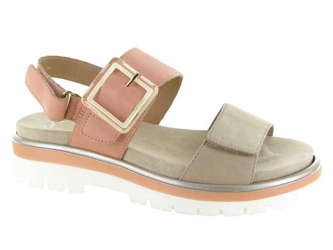 sandales et nu pieds - Confort - femme - Cuir - Marron - Ara