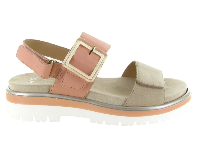 sandales et nu pieds - Confort - femme - Cuir - Marron - Ara6779104_2