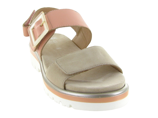 sandales et nu pieds - Confort - femme - Cuir - Marron - Ara6779104_3