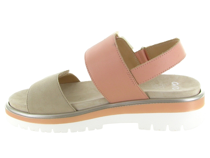 sandales et nu pieds - Confort - femme - Cuir - Marron - Ara6779104_4