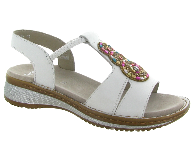 sandales et nu pieds - Mule Sabot - femme - Cuir - Noir - Ara
