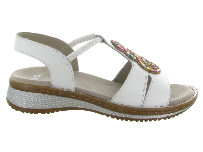 sandales et nu pieds - Mule Sabot - femme - Cuir - Noir - Ara6779301_2