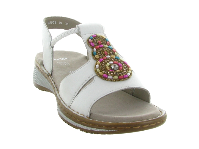sandales et nu pieds - Mule Sabot - femme - Cuir - Noir - Ara6779301_3