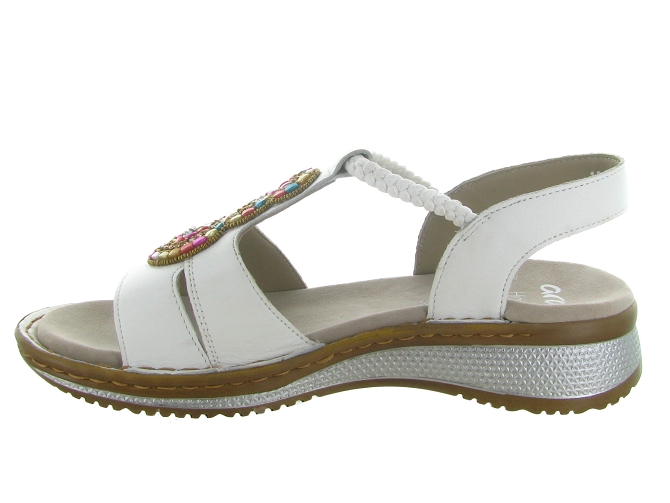 sandales et nu pieds - Mule Sabot - femme - Cuir - Noir - Ara6779301_4