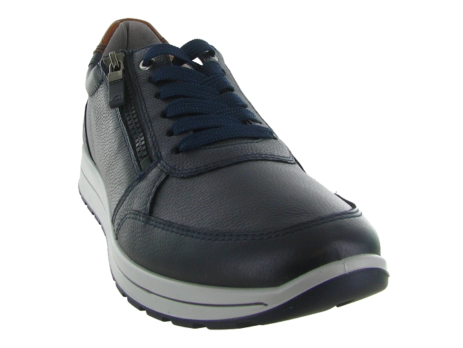 baskets et sneakers - Confort - homme - Cuir - Bleu - Ara6779501_3