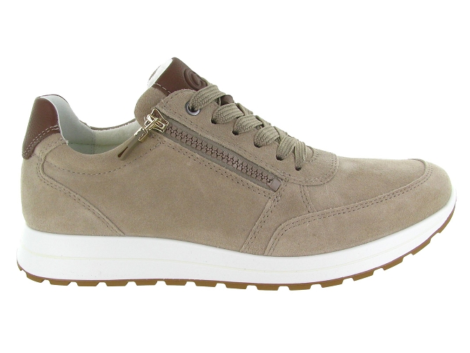 baskets et sneakers - Confort - homme - Cuir - Beige - Ara6779503_2