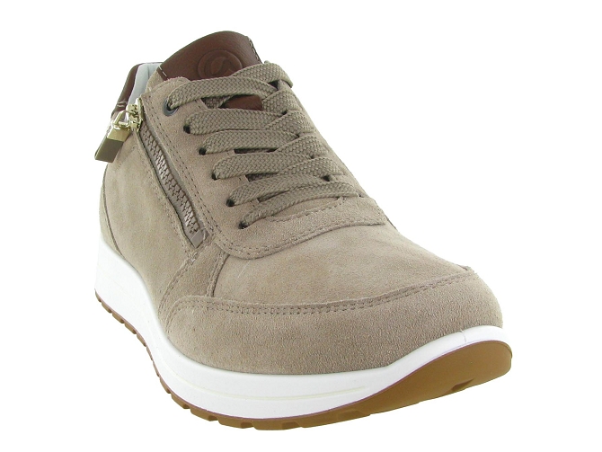baskets et sneakers - Confort - homme - Cuir - Beige - Ara6779503_3