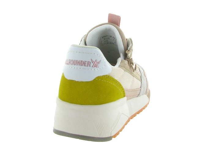 baskets et sneakers - Confort - femme - Toile  - Multicolor - All rounder6780701_5