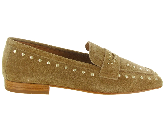mocassins - Elégant - femme - Nubuck - Marron - Alpe6782101_2